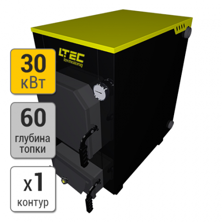 Твердотопливный котел LTEC Thermolong 30 в Борисове
