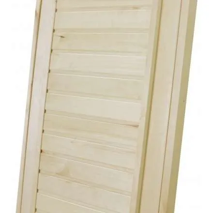 Дверь для бани ComfortProm 800x1900 осина деревянная глухая с фольгой в Борисове