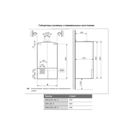 Газовый котел Bosch GAZ 7000 W ZWC 24-3 MFK в Борисове