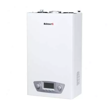 Газовый котел Rihters Helios 24 с дымоходом в Борисове